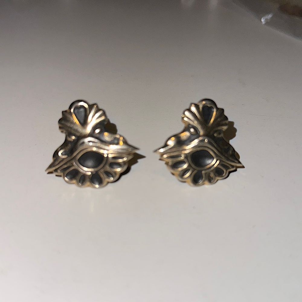 Vintage Swank Silver Tone Cufflinks
